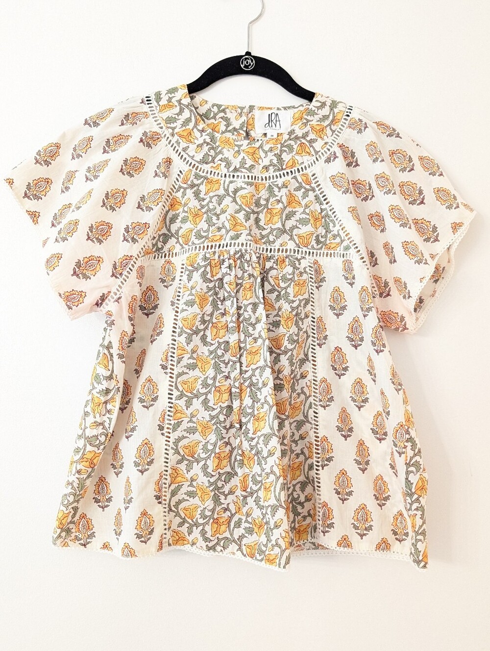 Anthropologie DRA of Los Angeles Poppy boho blouse